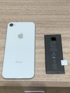 iPhone8 即日修理 バッテリー交換 ガラスコーティング