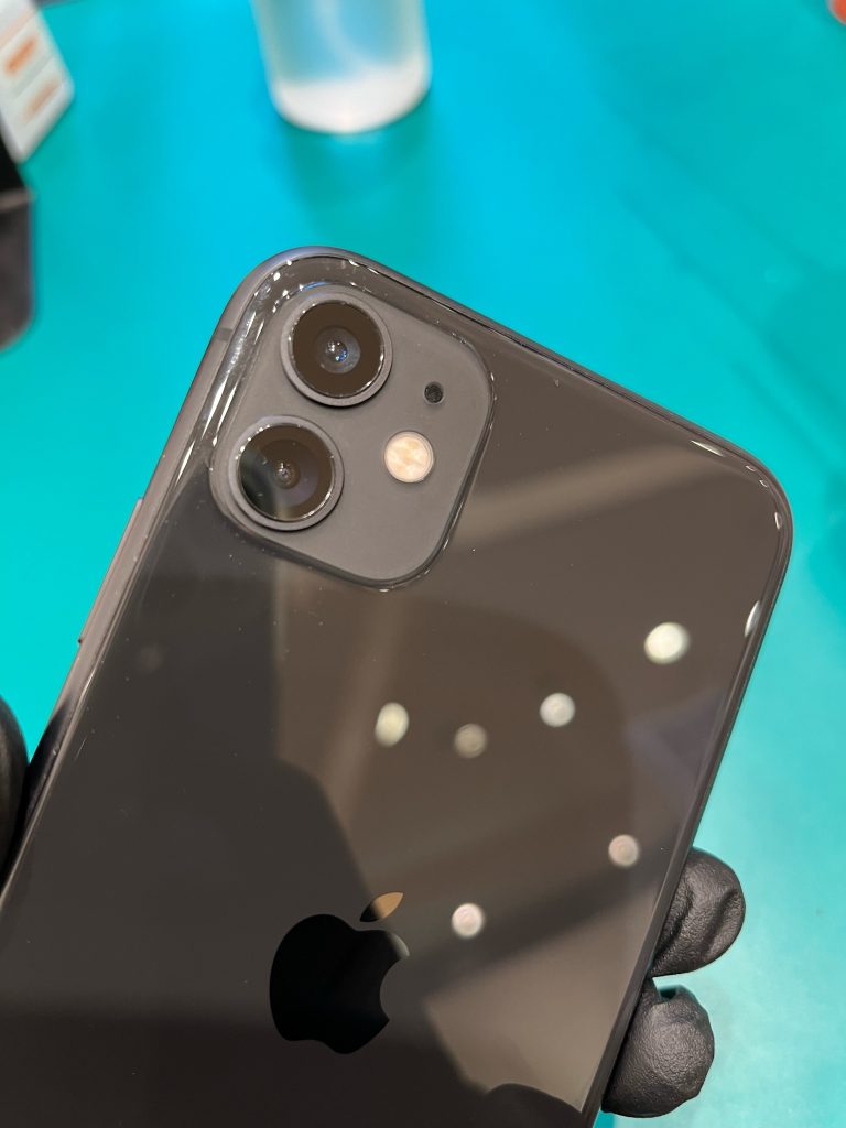 iPhone11レンズ交換完了