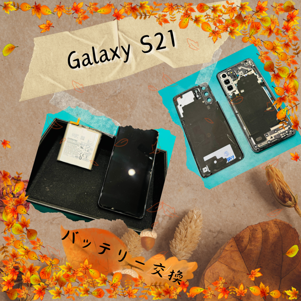 Galaxy S21 バッテリー交換