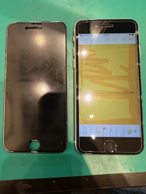 iPhoneSE（第3世代）タッチ不良復旧