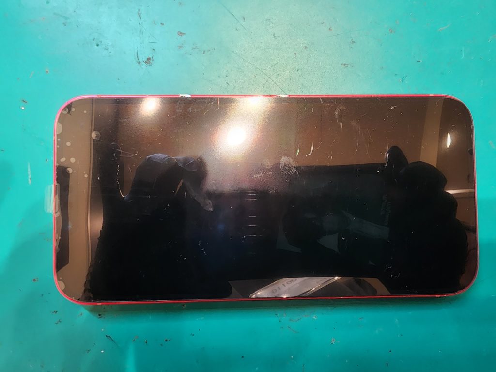 修理完了後iPhone