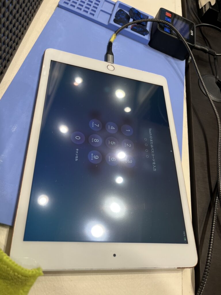 修理後のiPad