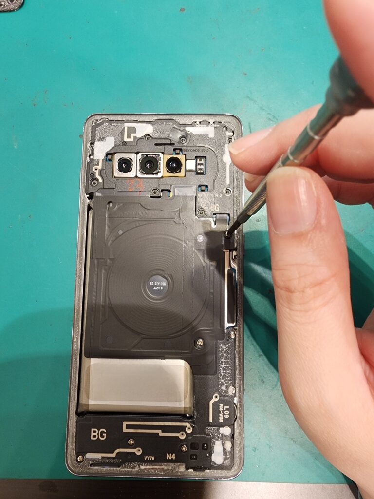 バッテリー交換後のGalaxyS10+