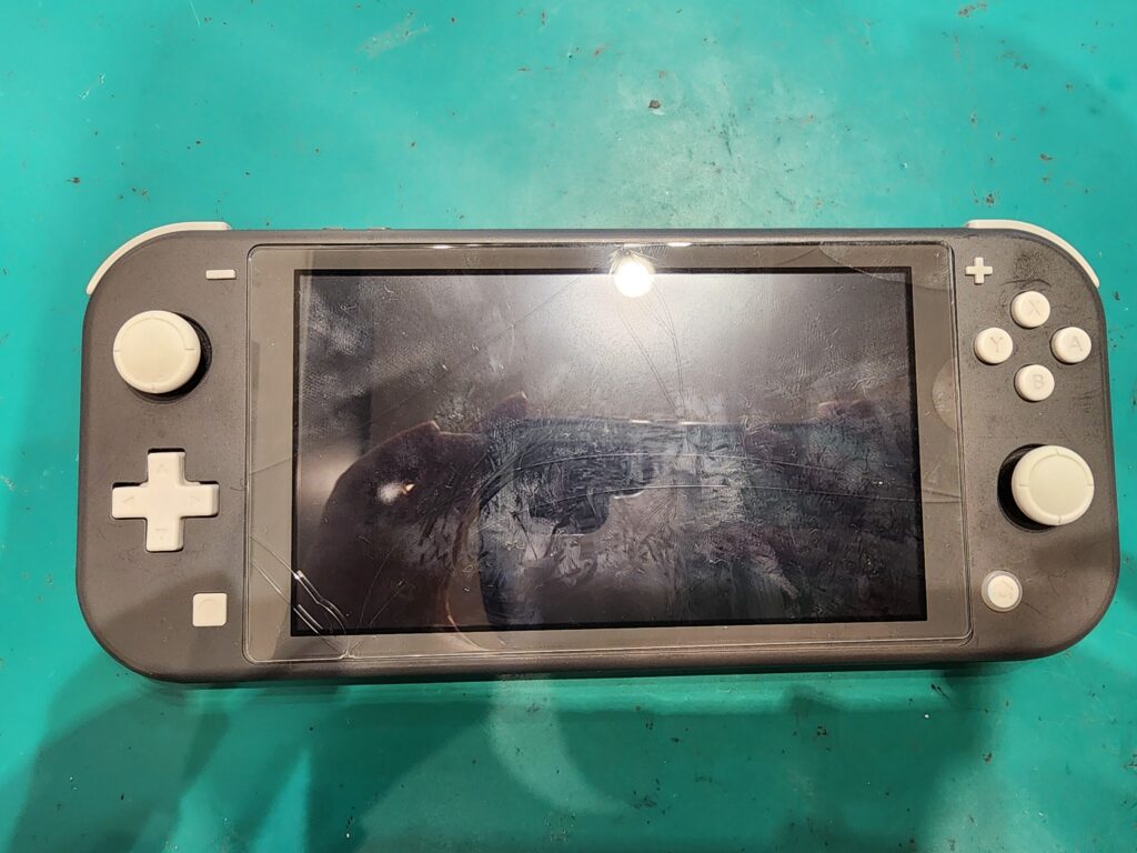 修理前のSwitch Lite