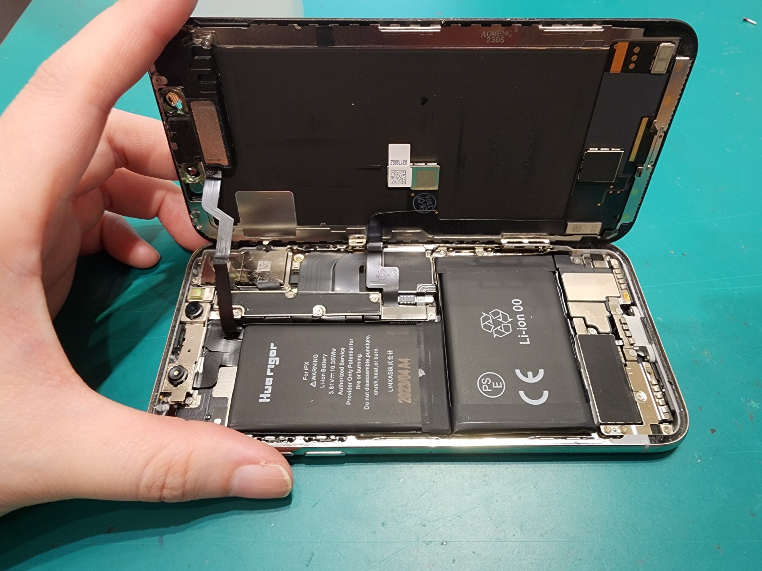 【札幌苗穂店】iPhone X画面交換【白石区からご来店】