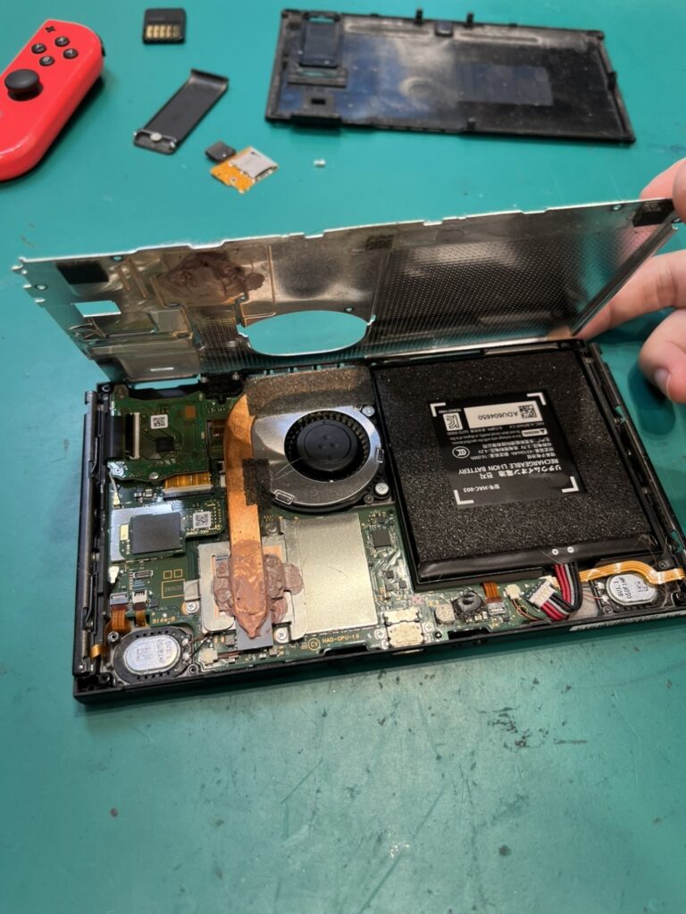 switchのタッチガラス