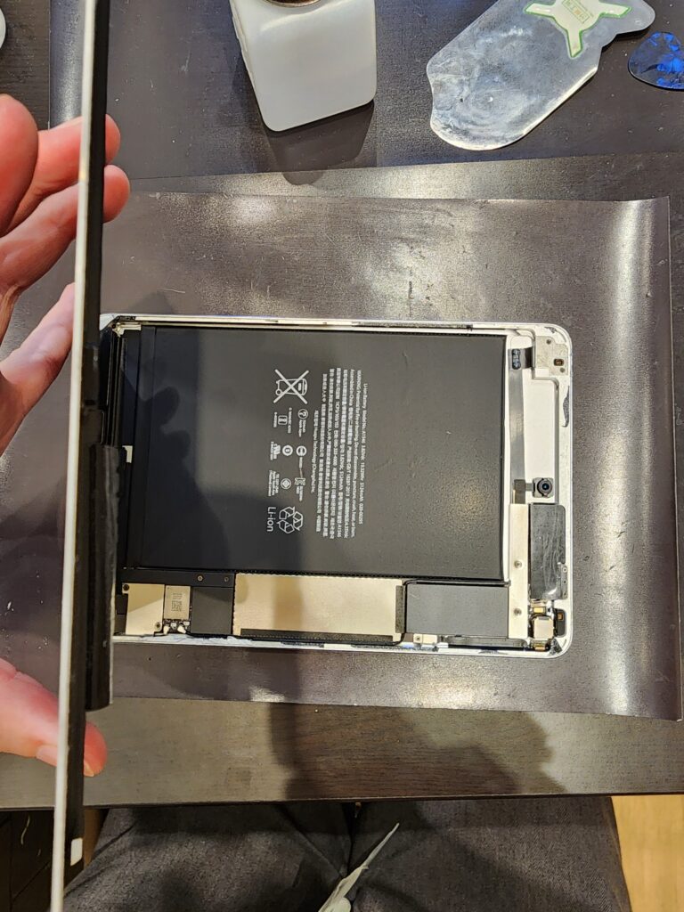 画面を開けたiPadmini4