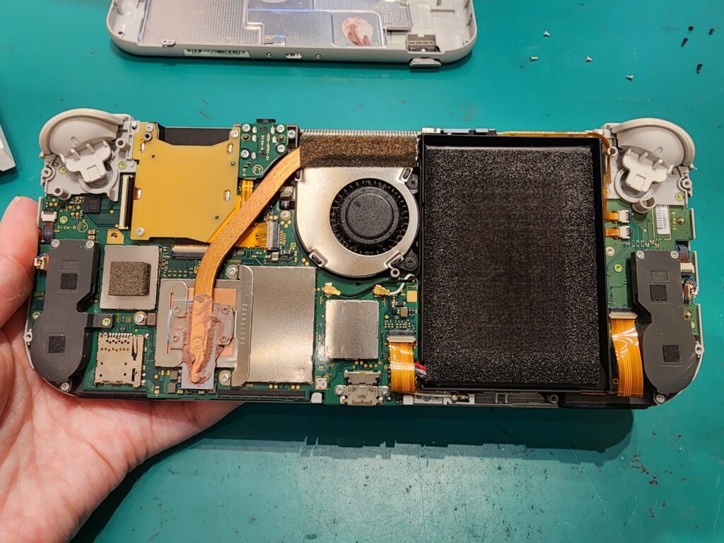 シルバープレートを外したswitchlite