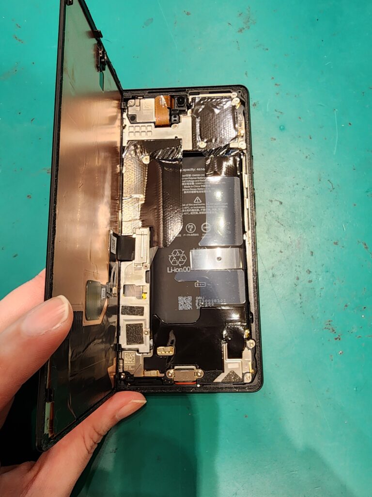 画面を開けたGooglePixel6