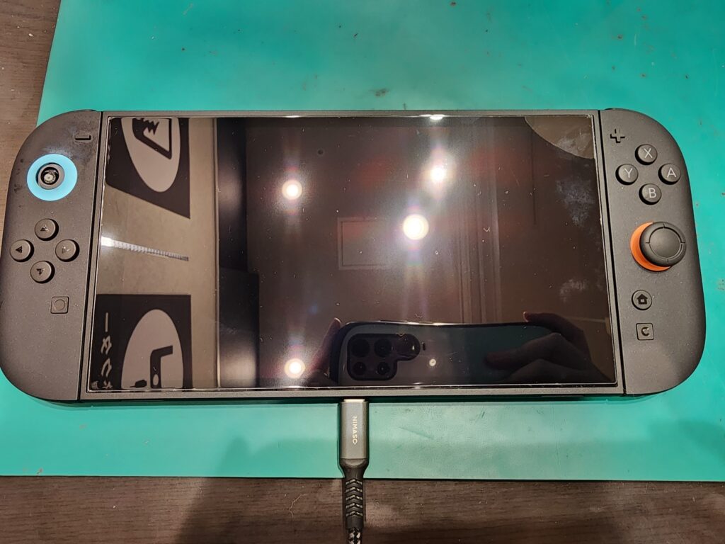 修理前の任天堂switch2