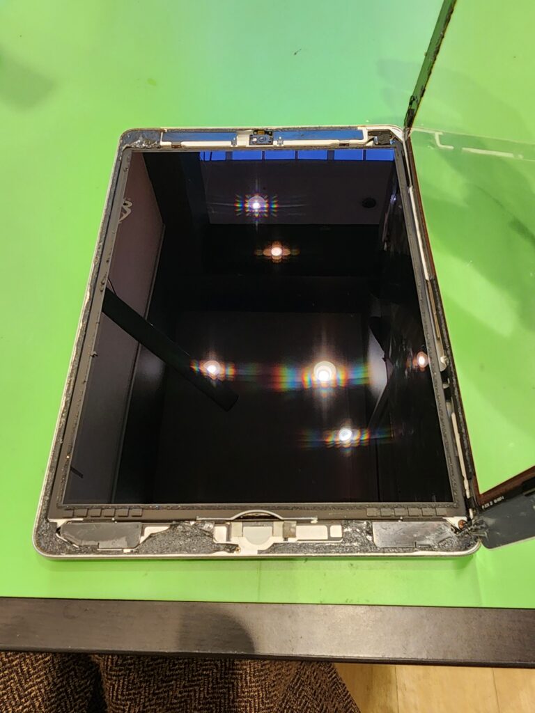 画面を開けたiPad第6世代