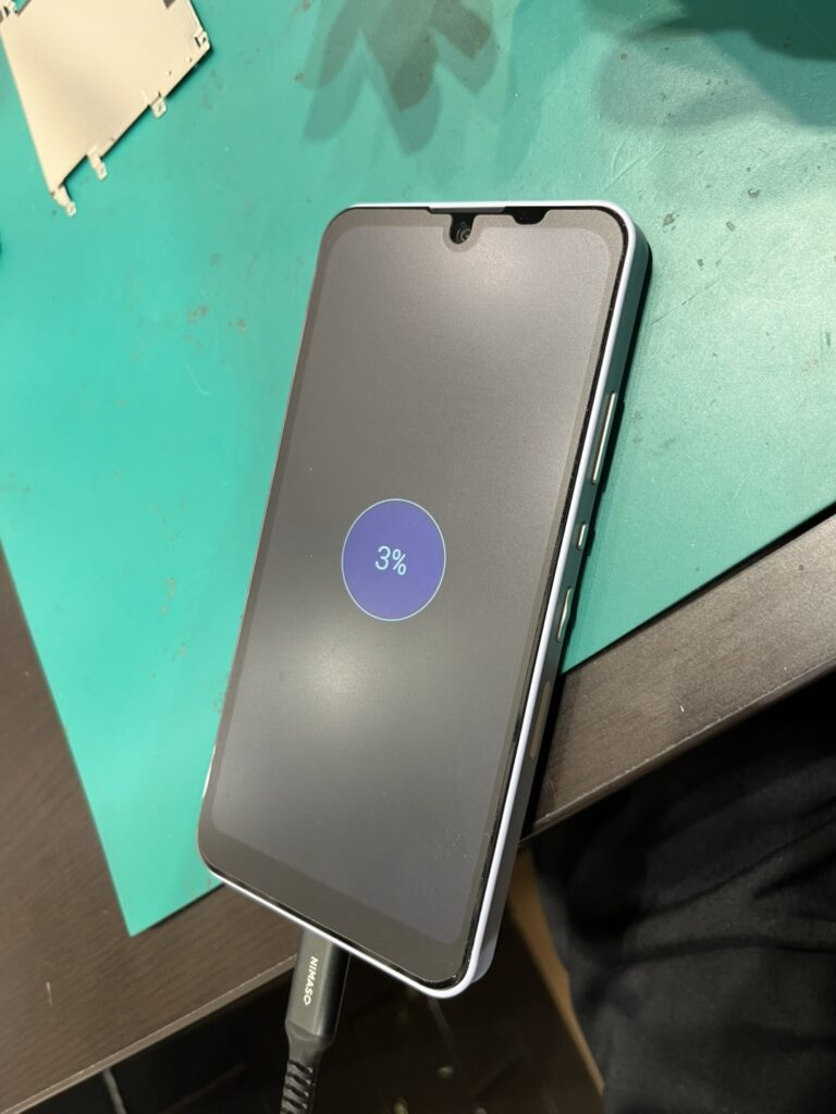 AQUOSwish2のドックコネクタ修理