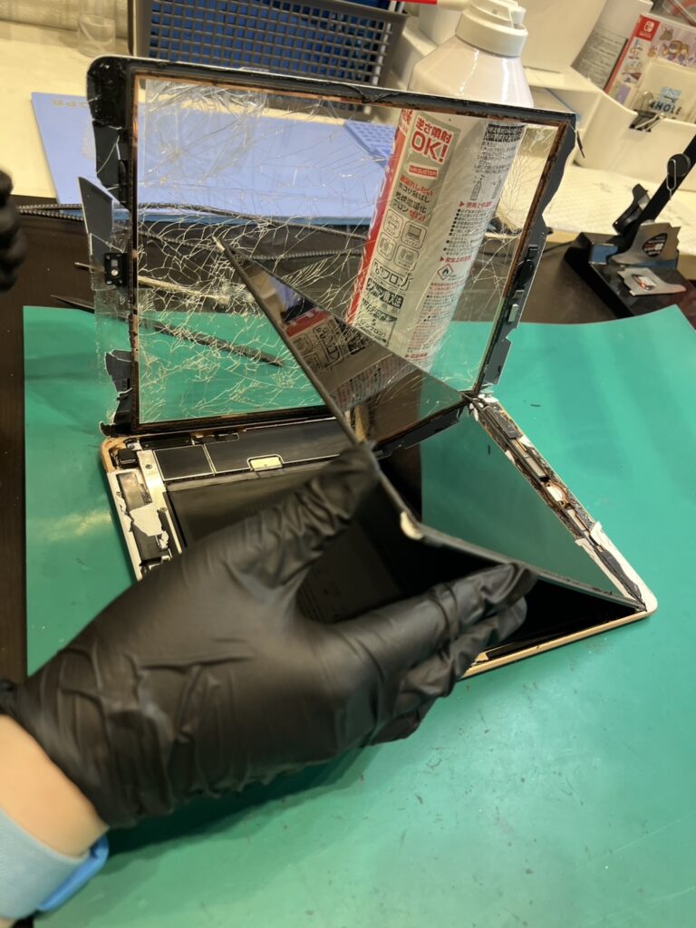 【札幌苗穂店】iPad7のタッチパネル交換【東区からご来店】