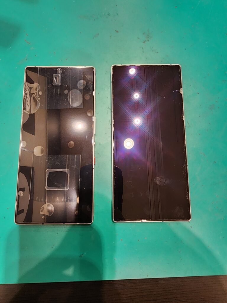 新しいフレームに基板を載せ替えたREDMAGIC