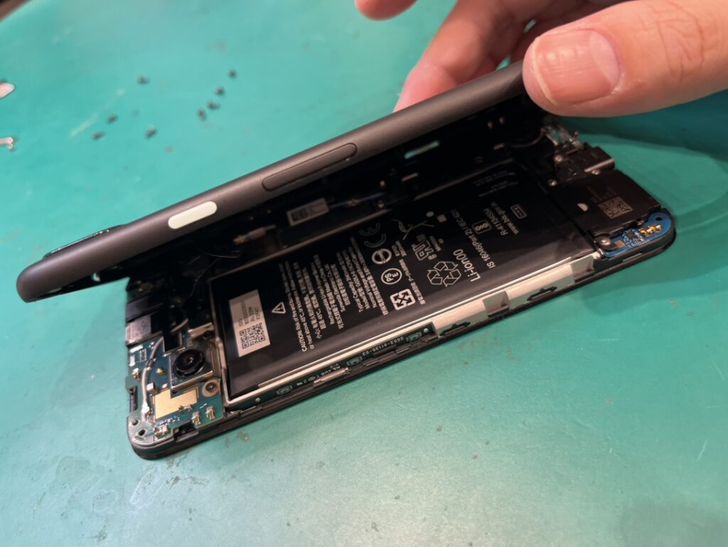 pixel4aのバッテリー交換