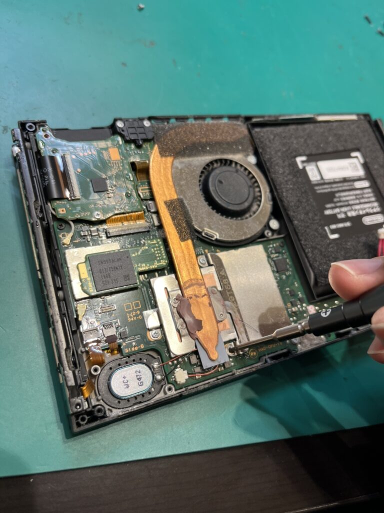 switchのスピーカー修理