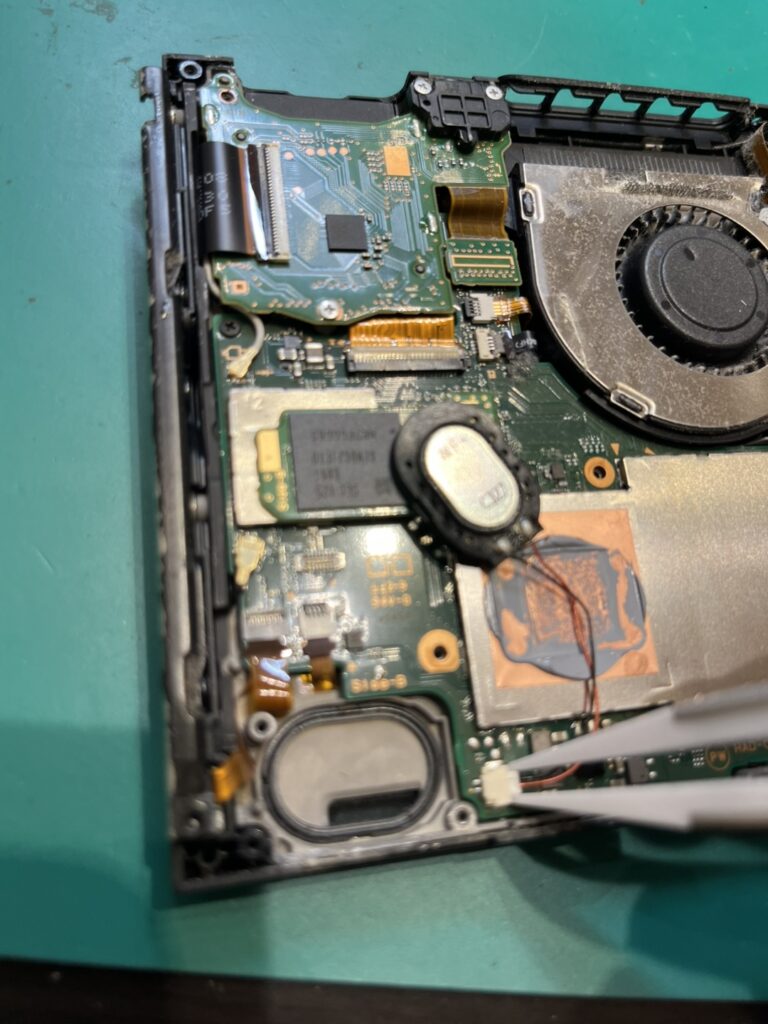 switchのスピーカー修理