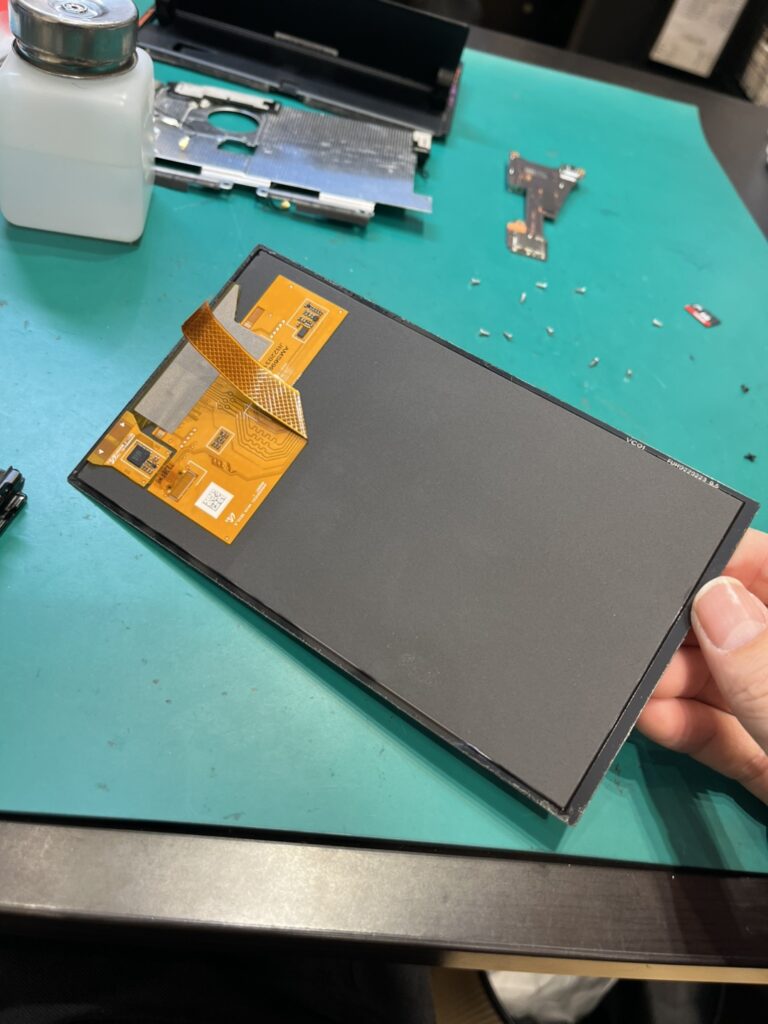 任天堂switch有機ELの液晶修理