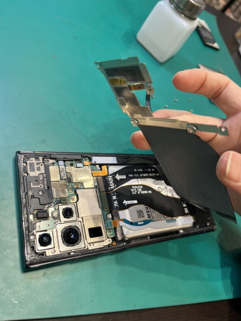 GalaxyS22 Ultraのバッテリー交換