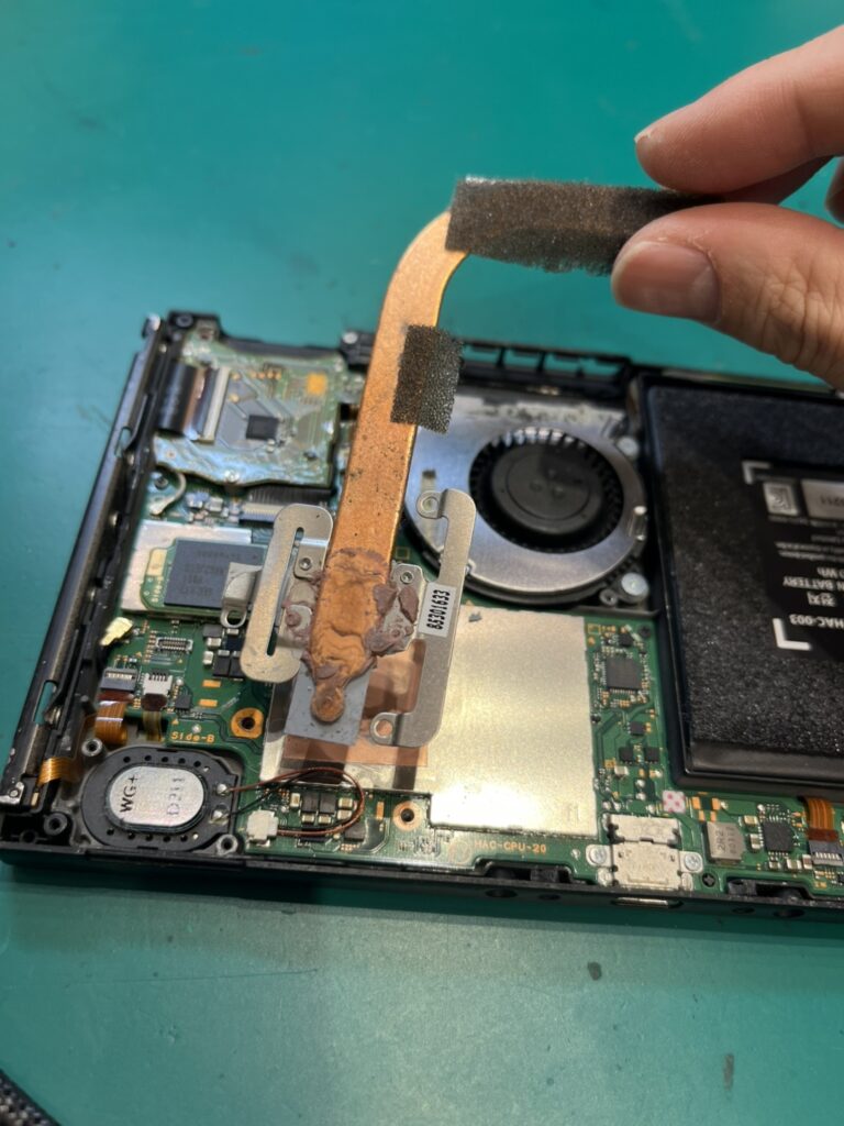 任天堂switchのゲームカードスロット交換