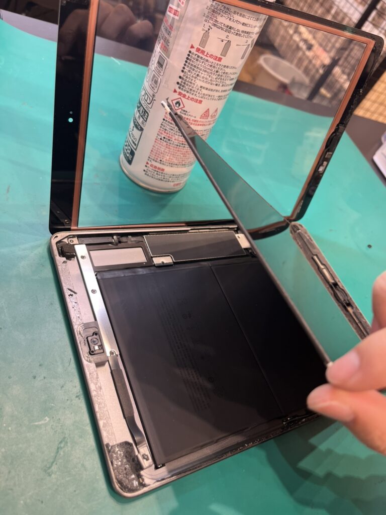 iPad７の液晶交換