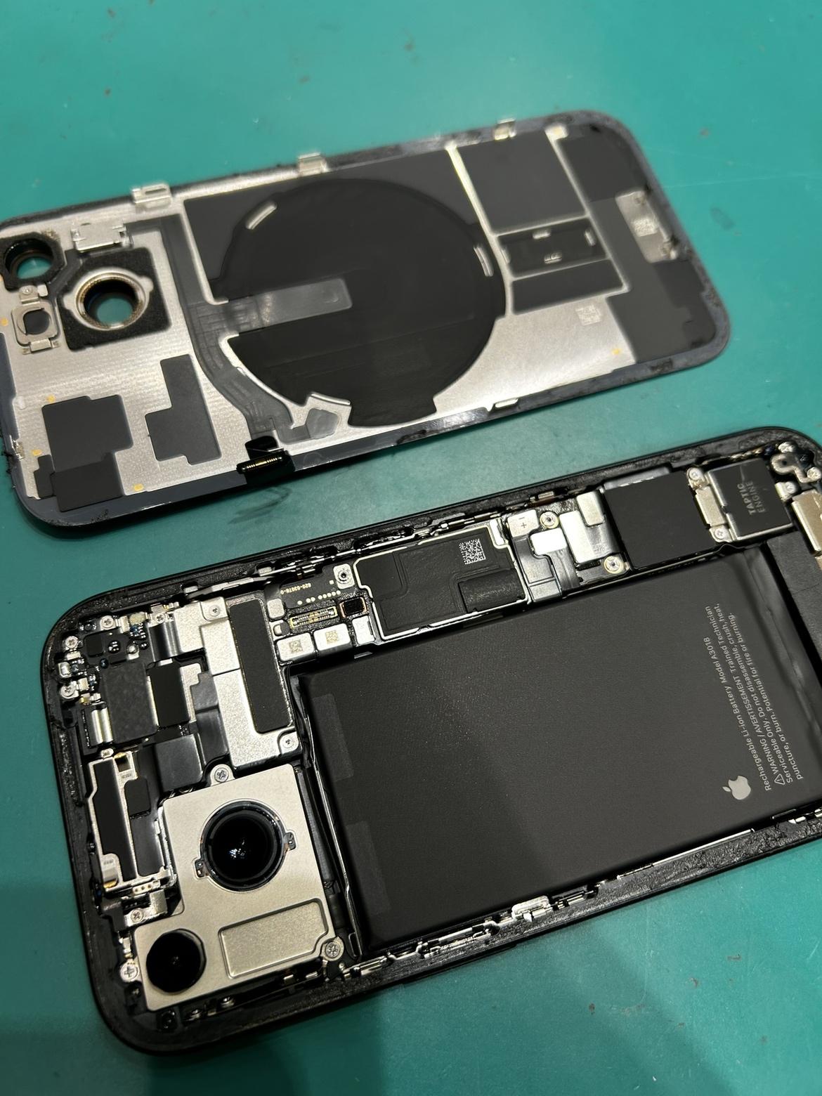 【札幌苗穂店】iPhone15のバッテリー交換【南区からのご来店】